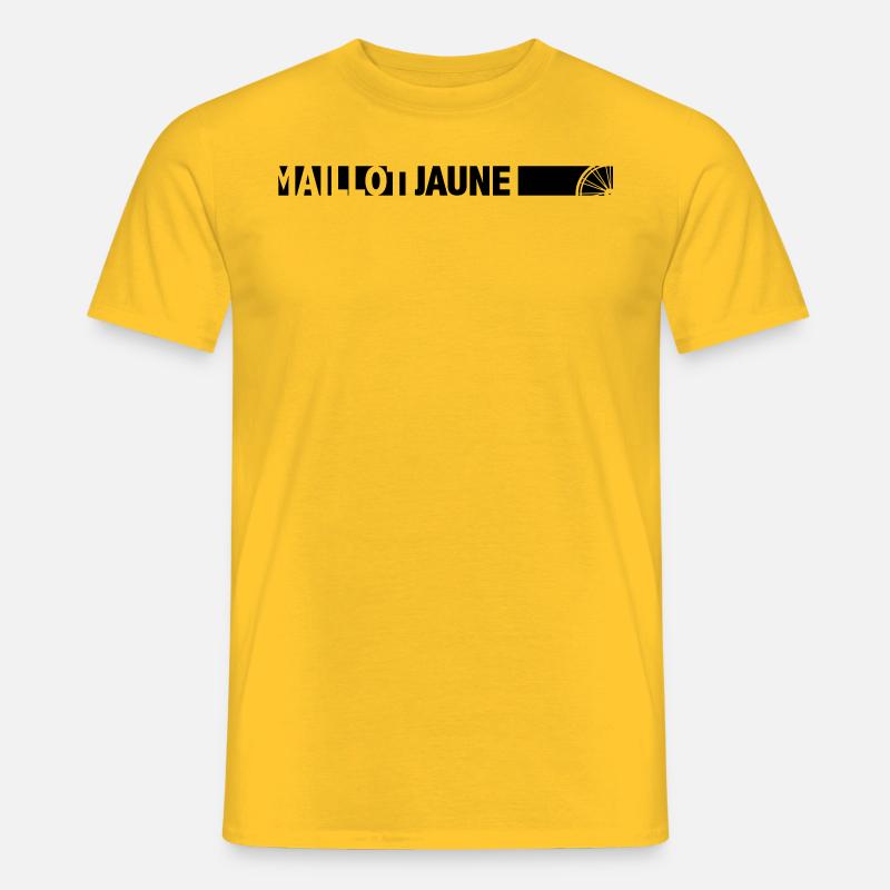 Maillotjaune - Männer T-Shirt - Gelb