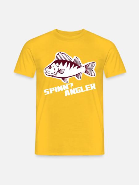 Spinnangler Barsch - Männer T-Shirt - Gelb