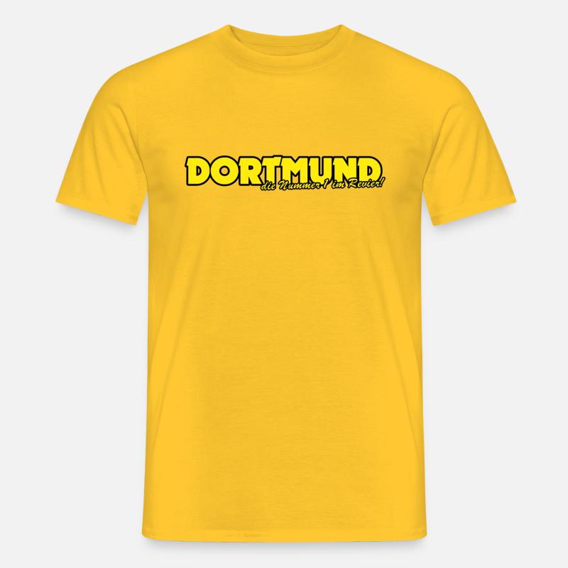 Dortmund - Männer T-Shirt - Gelb