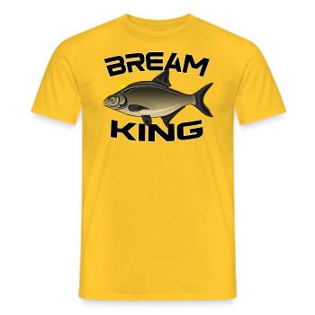 brème - T-shirt homme - jaune - Devant - AI Model Male 178 dark (178cm)