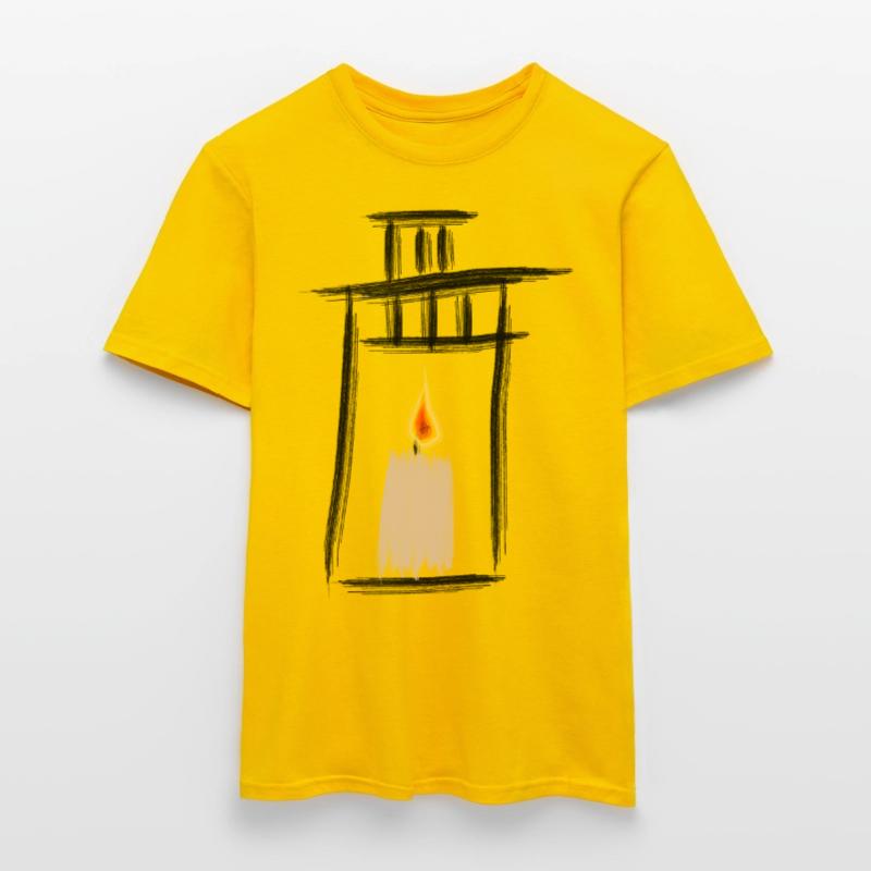 Laterne Männer T-Shirt