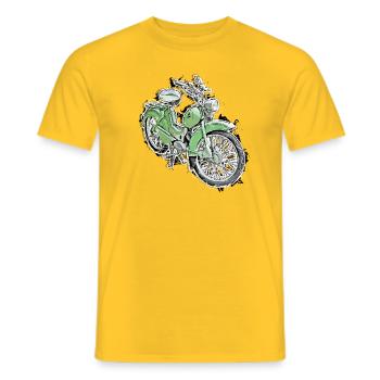 SR2 - Männer T-Shirt - Gelb - Vorne - AI Model Male 178 dark (178cm)