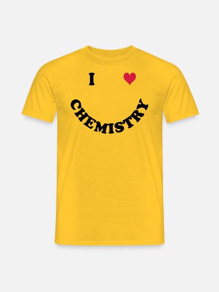 chemistry - Men's T-Shirt - yellow