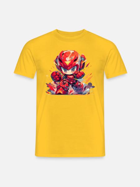 Robo Kid - T-shirt homme - jaune