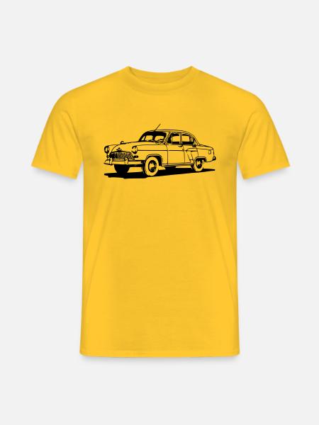 molumen-GAZ-21-2 - Männer T-Shirt - Gelb