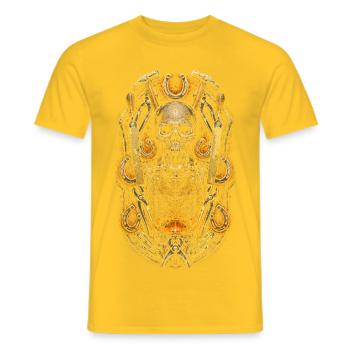 Farrier Farrier - Men's T-Shirt - yellow - Front - AI Model Male 178 dark (178cm)