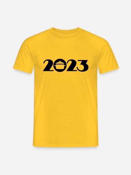 Chef 2023, Chef 2023 - Men's T-Shirt - yellow