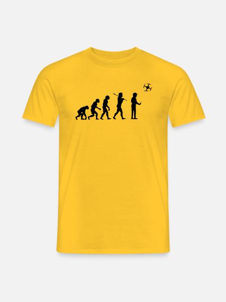 The drone evolution - Männer T-Shirt -
