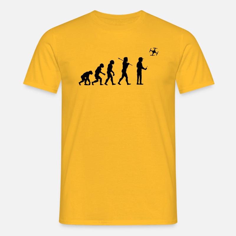 The drone evolution - Men's T-Shirt - undefined