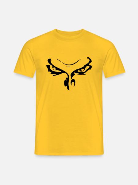 Evil Eye - Men's T-Shirt - yellow