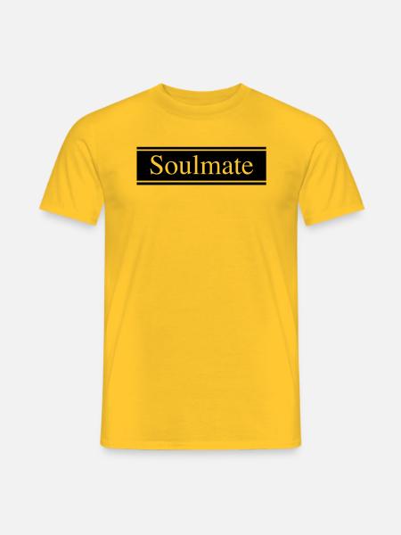 Partner fürs Leben - Männer T-Shirt - Gelb