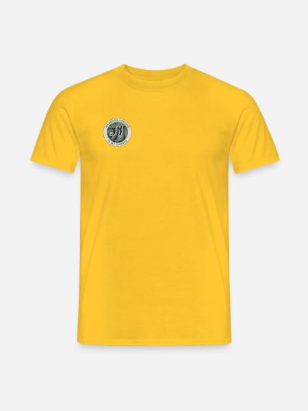 Hanging Around Is My Cardio - Männer T-Shirt - Gelb
