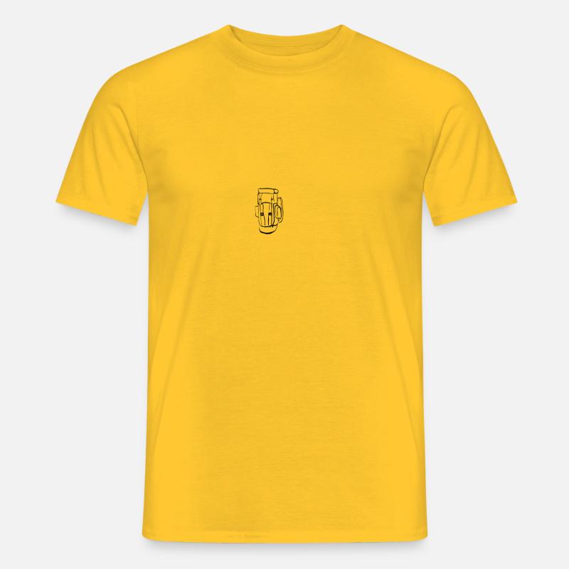 Rucksack Rucksack - Männer T-Shirt - Gelb