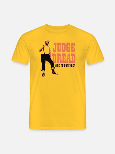 JudegeLe roi de la grossièreté - T-shirt homme - jaune