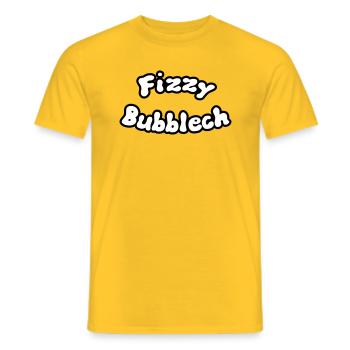 Zohan Fizzy Bubblech - Männer T-Shirt - Gelb - Vorne - AI Model Male 178 dark (178cm)