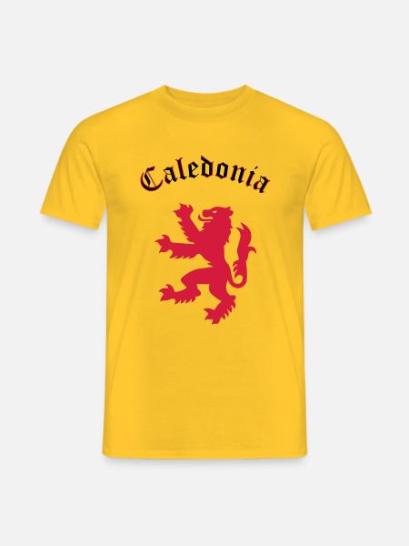 Caledonia - Männer T-Shirt - Gelb