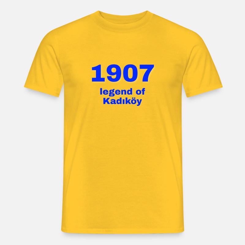 Kadıköy - Männer T-Shirt - Gelb