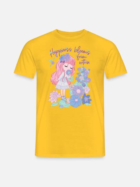 Blythe Poupée Happiness Blooms From Within - T-shirt homme - jaune
