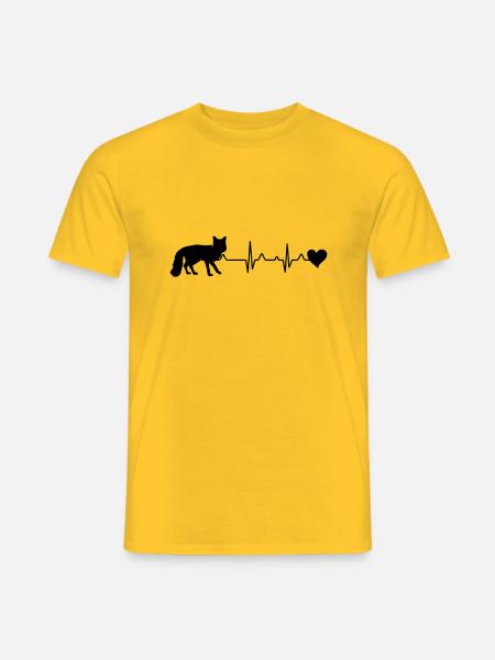Fox - Men's T-Shirt - yellow