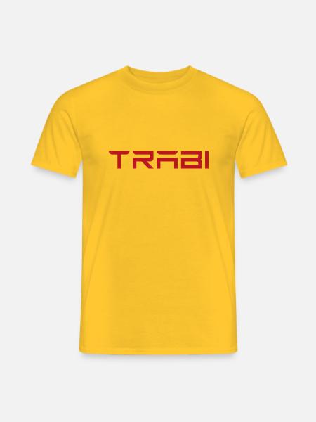 TRABI - lustig - Nostalgie - Männer T-Shirt - Gelb