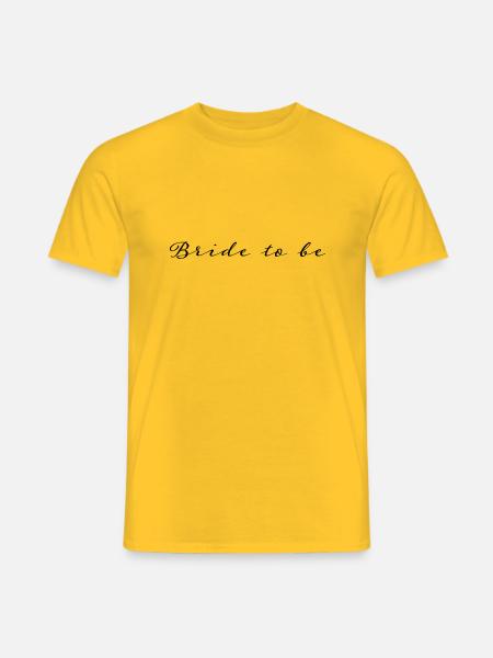 Future mariée - T-shirt homme - jaune