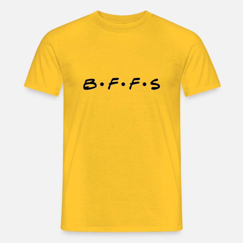 BFFS - Männer T-Shirt - Gelb