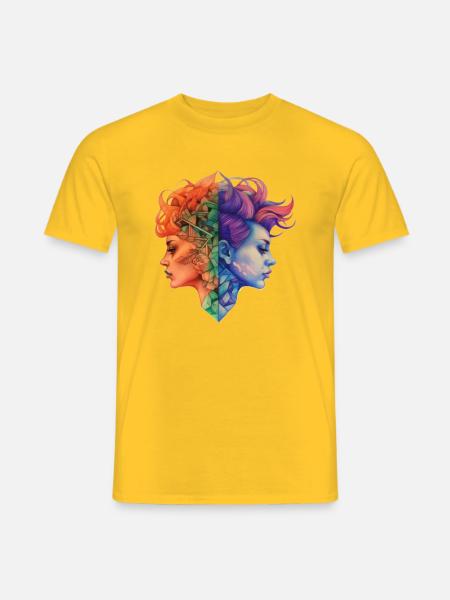 Pride Girls - Männer T-Shirt - Gelb