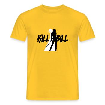Bill, you have a problem, man - Men's T-Shirt - yellow - Front - AI Model Male 178 dark (178cm)