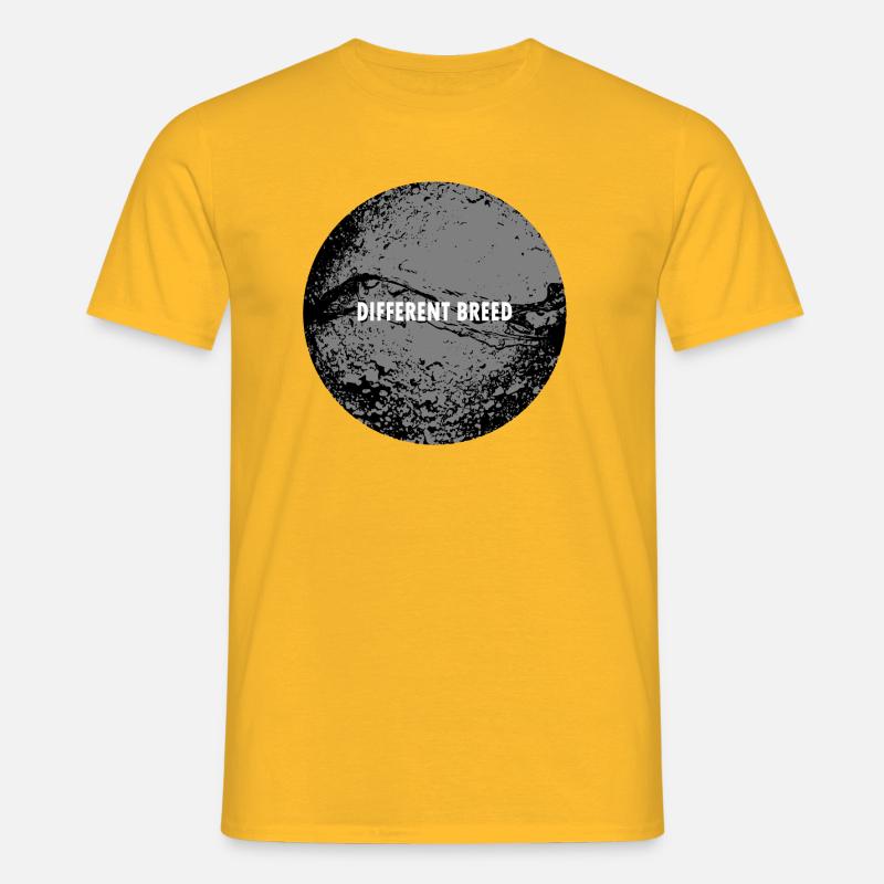 Differnet - Männer T-Shirt - Gelb