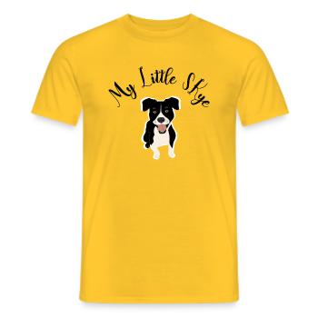 My little Skye - T-shirt homme - jaune - Devant - AI Model Male 178 dark (178cm)