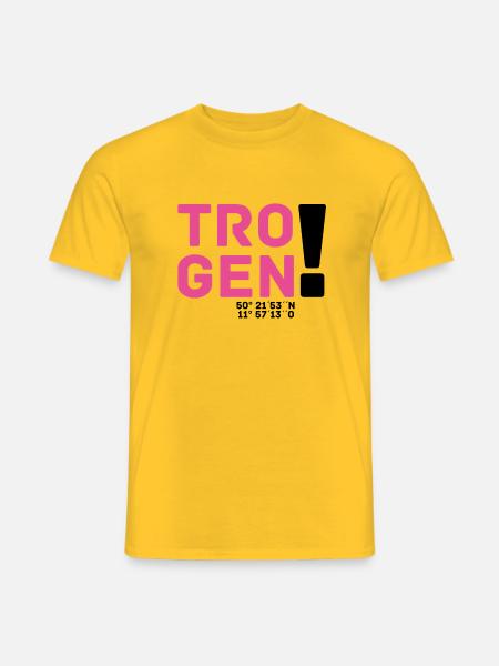 Dorfgemeinschaft - Männer T-Shirt - Gelb