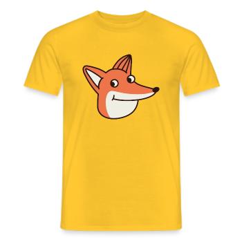 Wildtiere - Männer T-Shirt - Gelb - Vorne - AI Model Male 178 dark (178cm)