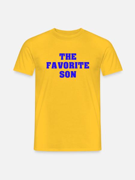 Le soleil préféré - T-shirt homme - jaune