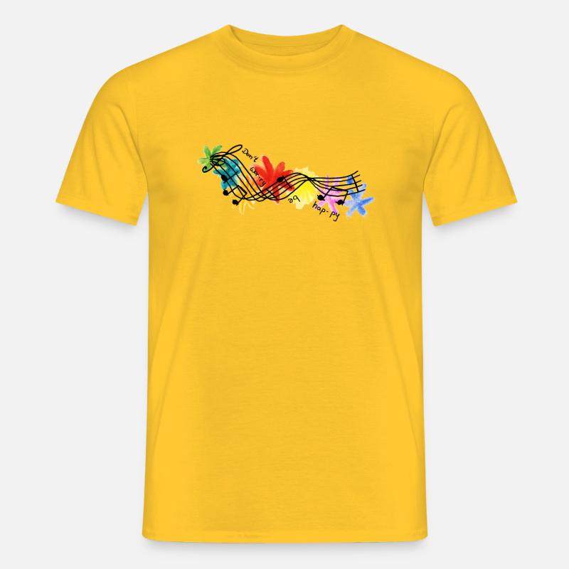 Nimms leicht - Männer T-Shirt - Gelb