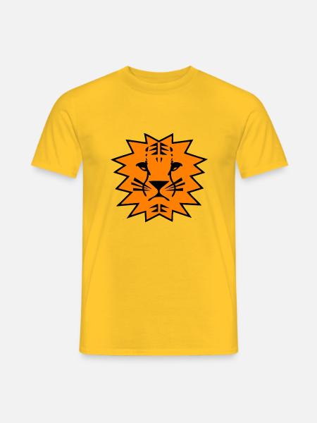 Gepard 2 - Männer T-Shirt - Gelb