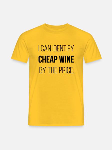 Pinard - T-shirt homme - jaune