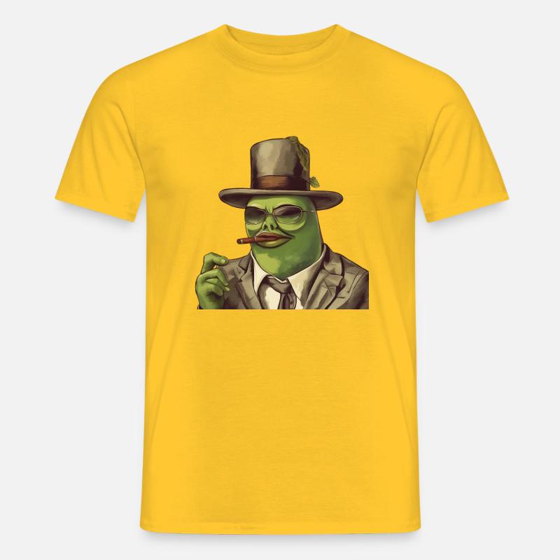 Avocado Dude - Männer T-Shirt - Gelb