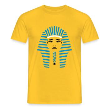 Pharaon - T-shirt homme - jaune - Devant - AI Model Male 178 dark (178cm)
