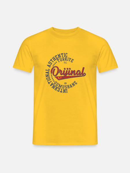 Gümüşhane - Men's T-Shirt - yellow
