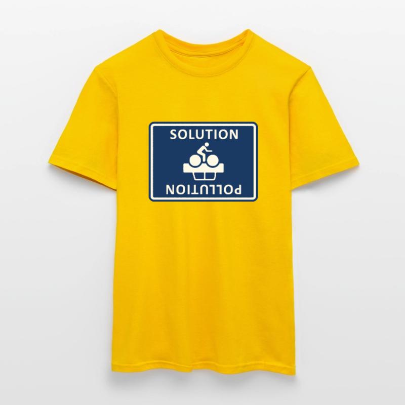 Solution Pollution Men's T-Shirt