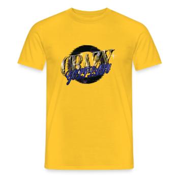 Golf Swing Cadeau Blagues FillesGolfGift Golfgirls - T-shirt homme - jaune - Devant - AI Model Male 178 dark (178cm)