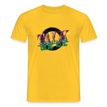 funny jokes golfing funnygolfgift sayings - Men's T-Shirt - yellow - Front - AI Model Male 178 dark (178cm)