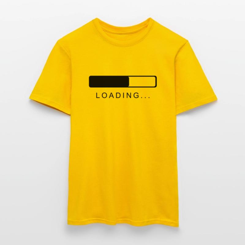 loading beams loading bar Computer Men's T-Shirt