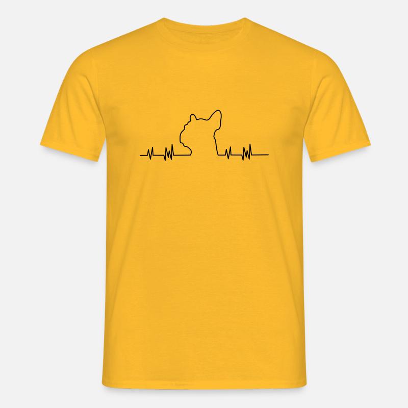 Bulldog - Men's T-Shirt - yellow