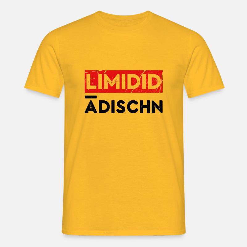 Limidid Ädischn - Männer T-Shirt - Gelb