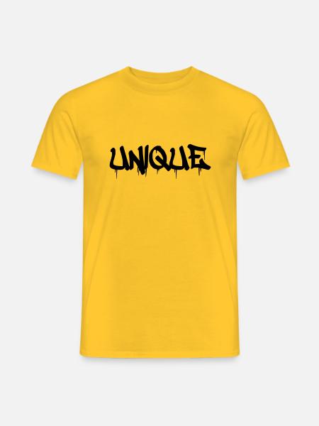 Unique - Men's T-Shirt - yellow