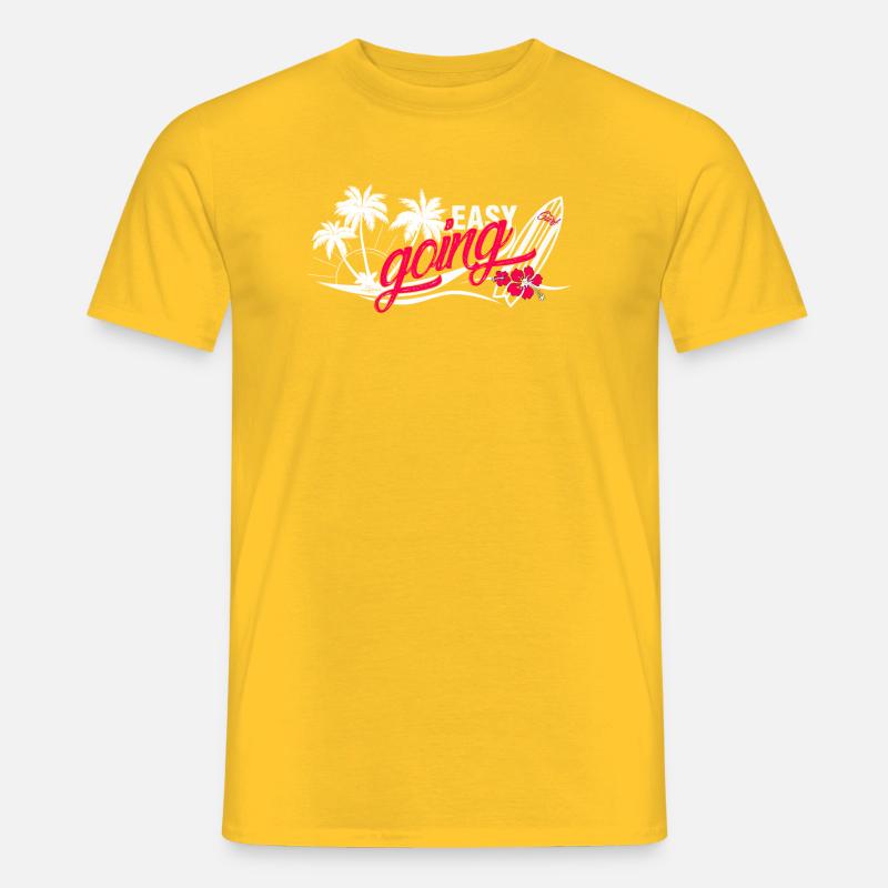 EASY going - Men’s T-shirt - yellow