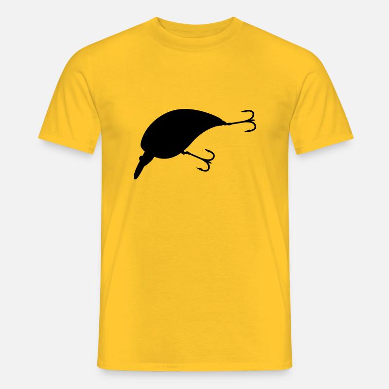 CRANKBAIT - Männer T-Shirt - Gelb