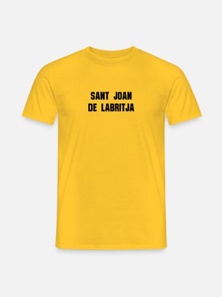 IBIZA SANT JOAN DE LABRITJA - Men's T-Shirt - yellow