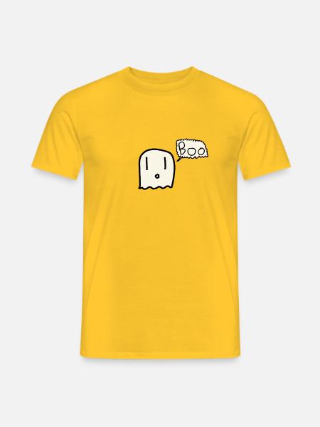 Boo 2 - Männer T-Shirt - Gelb